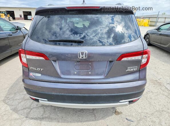 5FNYF6H98KB004003 2019 HONDA PILOT Gray უკანა ხედი