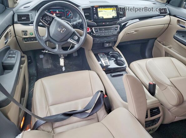 5FNYF6H98MB076760 2021 HONDA PILOT Burgundy Dashboard view