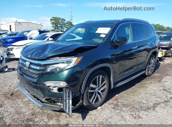 5FNYF6H99HB094867 2017 HONDA PILOT Черный Передняя левая четверть