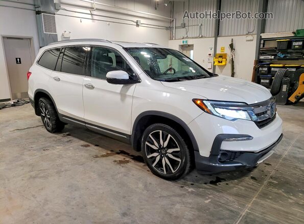 5FNYF6H99MB505839 2021 HONDA PILOT White წინა მარჯვენა