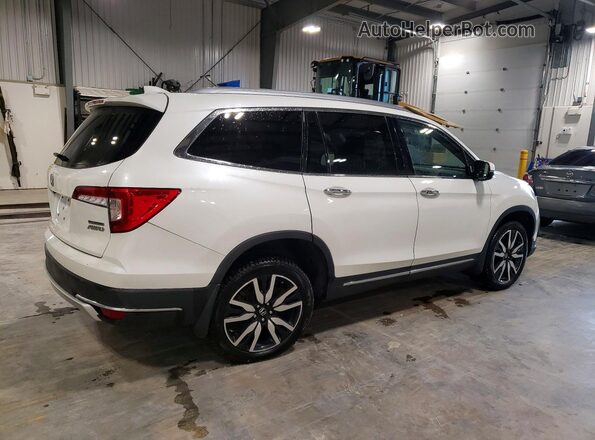 5FNYF6H99MB505839 2021 HONDA PILOT White უკანა მარჯვენა