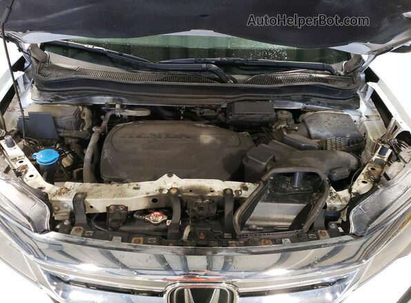 5FNYF6H99MB505839 2021 HONDA PILOT White ძრავის განყოფილების ხედი