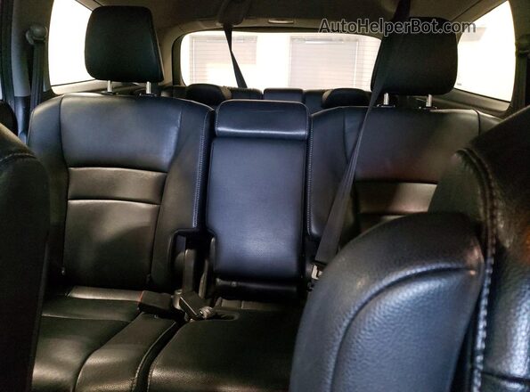5FNYF6H99MB505839 2021 HONDA PILOT White უკანა სავარძლების ხედი