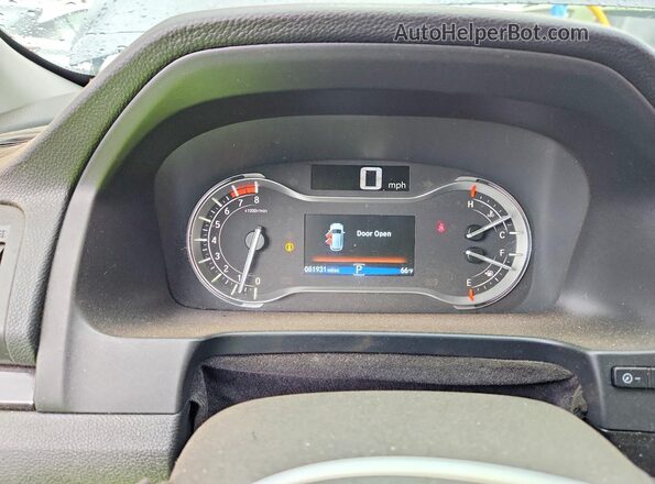 5FNYF6H9XJB009489 2018 HONDA PILOT Gray Widok zestawu wskaźników