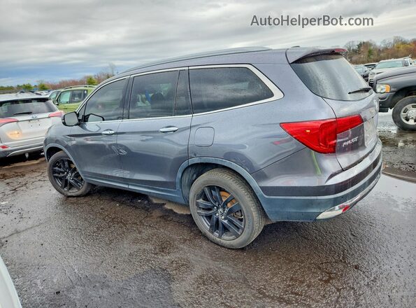 5FNYF6H9XJB009489 2018 HONDA PILOT Gray Tył lewy