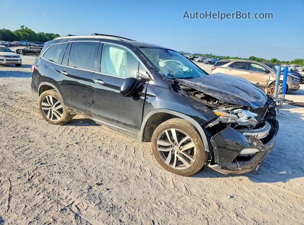 5FNYF6H9XJB044968 2018 HONDA PILOT Black Front right