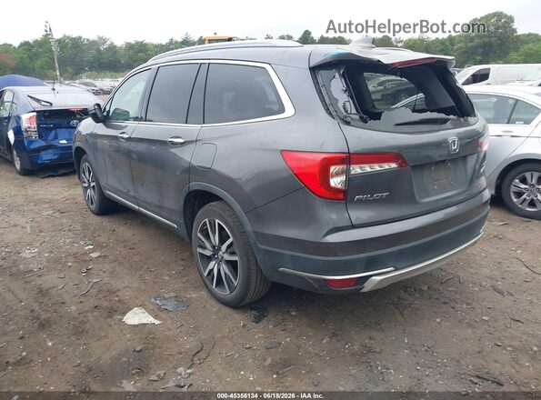 5FNYF6H9XKB023037 2019 HONDA PILOT Gray უკანა მარცხენა