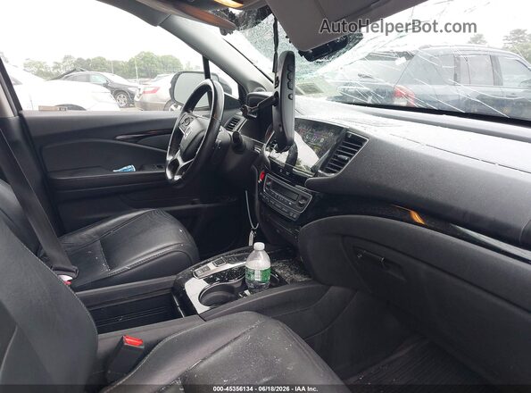 5FNYF6H9XKB023037 2019 HONDA PILOT Gray წინა სალონის ხედი