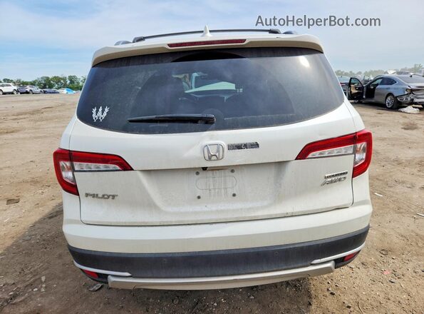 5FNYF6H9XKB073209 2019 HONDA PILOT White Հետևի տեսք