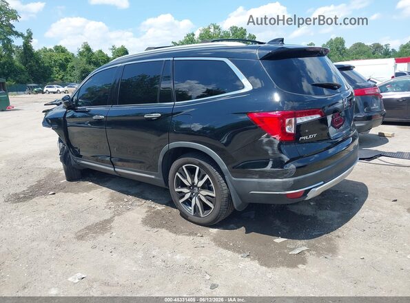 5FNYF6H9XKB098319 2019 HONDA PILOT Black Trasero izquierdo