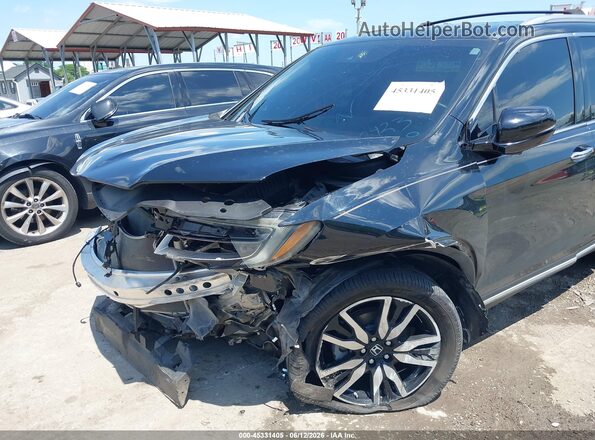 5FNYF6H9XKB098319 2019 HONDA PILOT Black Vista frontal