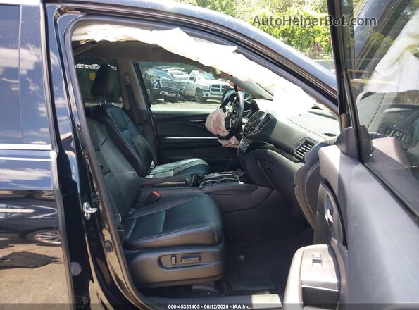 5FNYF6H9XKB098319 2019 HONDA PILOT Black Vista interior delantera