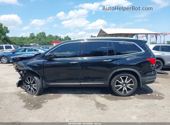 5FNYF6H9XKB098319 2019 HONDA PILOT Black Vista interior trasera