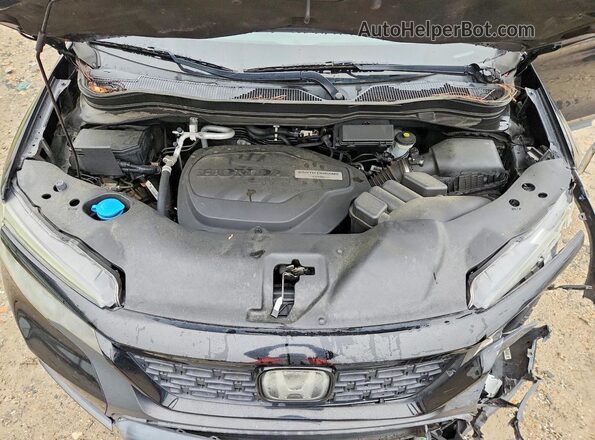 5FNYF7H21KB000559 2019 HONDA PASSPORT Black Շարժիչի բաժամունքի տեսք