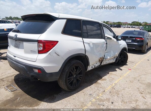5FNYF7H21MB012875 2021 HONDA PASSPORT White Trasero derecho