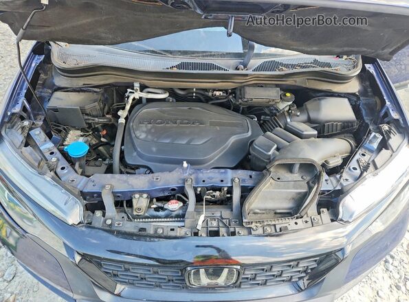 5FNYF7H24KB009997 2019 HONDA PASSPORT Blue Շարժիչի բաժամունքի տեսք