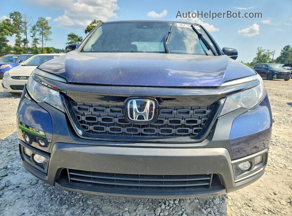 5FNYF7H24KB009997 2019 HONDA PASSPORT Blue Դիմացի տեսք