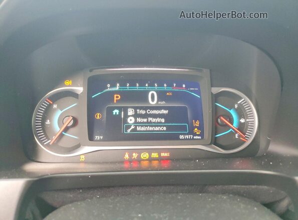 5FNYF7H2XMB007948 2021 HONDA PASSPORT Silver Widok zestawu wskaźników