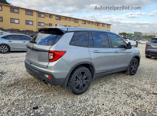 5FNYF7H2XMB007948 2021 HONDA PASSPORT Silver Tył prawy
