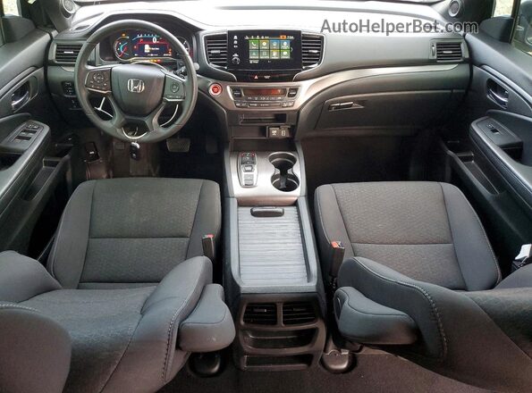 5FNYF7H2XMB007948 2021 HONDA PASSPORT Silver Widok deski rozdzielczej