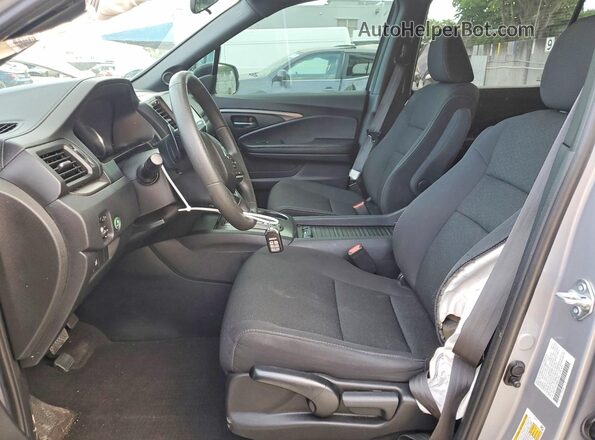 5FNYF7H2XMB007948 2021 HONDA PASSPORT Silver Widok wnętrza z przodu