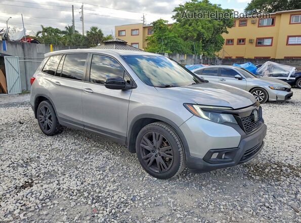 5FNYF7H2XMB007948 2021 HONDA PASSPORT Silver Przód prawy