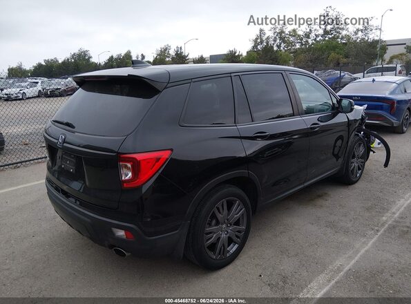 5FNYF7H51LB002565 2020 HONDA PASSPORT Black უკანა მარჯვენა