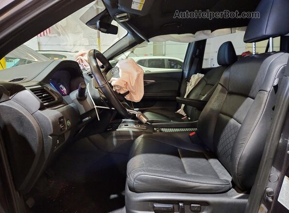 5FNYF7H51MB008917 2021 HONDA PASSPORT Gray Вид салону спереду