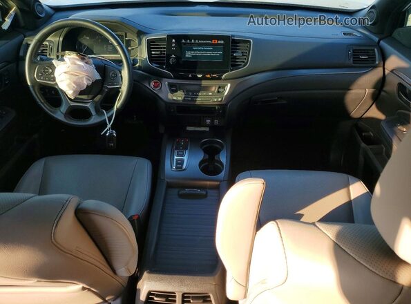 5FNYF7H52NB007194 2022 HONDA PASSPORT White Vista del salpicadero