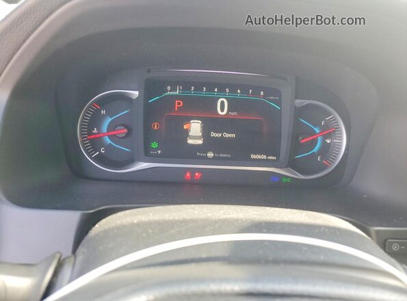 5FNYF7H57MB006010 2021 HONDA PASSPORT Gray Вид щитка приладів