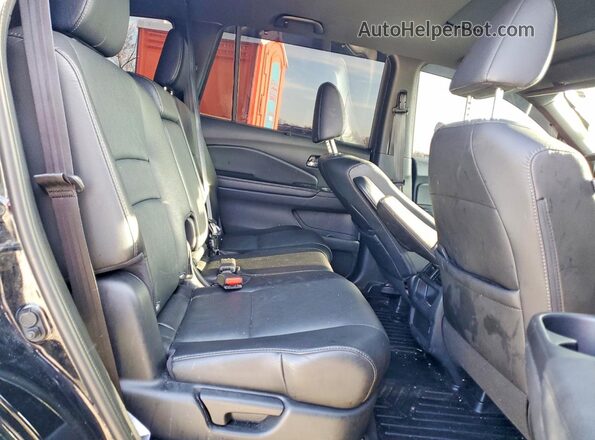 5FNYF7H5XMB011993 2021 HONDA PASSPORT Black Вид задньої частини салону