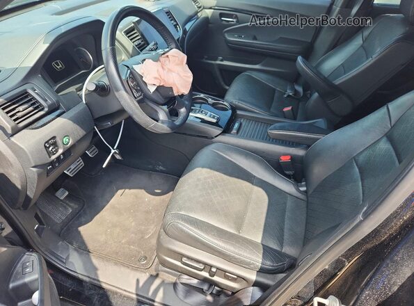 5FNYF7H92LB004991 2020 HONDA PASSPORT Black Vista interior delantera