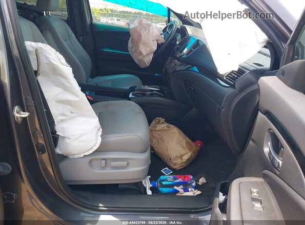 5FNYF8H00LB006035 2020 HONDA PASSPORT Gray Вид салону спереду