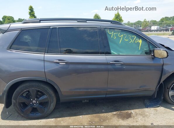 5FNYF8H00LB006035 2020 HONDA PASSPORT Gray Вид задньої частини салону