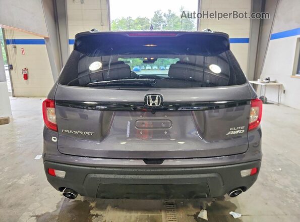 5FNYF8H01MB030104 2021 HONDA PASSPORT Gray Հետևի տեսք