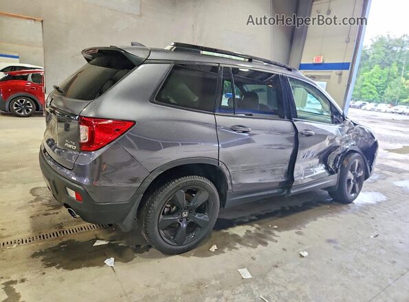 5FNYF8H01MB030104 2021 HONDA PASSPORT Gray Հետևի աջ