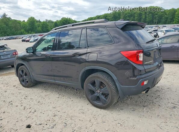 5FNYF8H02KB014104 2019 HONDA PASSPORT Brown Rear left