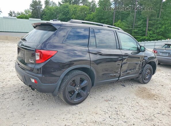 5FNYF8H02KB014104 2019 HONDA PASSPORT Brown Rear right