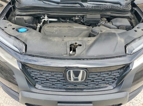 5FNYF8H02KB014104 2019 HONDA PASSPORT Brown Engine compartment view