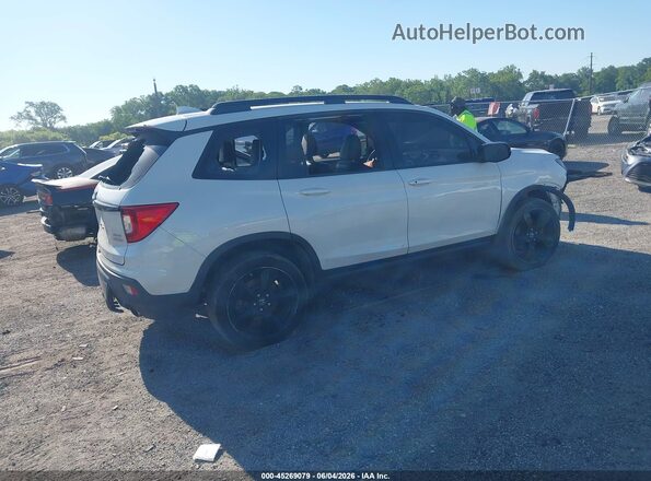 5FNYF8H03KB005377 2019 HONDA PASSPORT White უკანა მარჯვენა