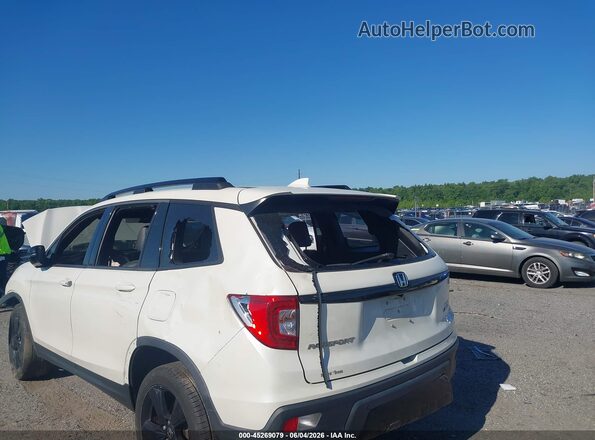 5FNYF8H03KB005377 2019 HONDA PASSPORT White წინა ხედი