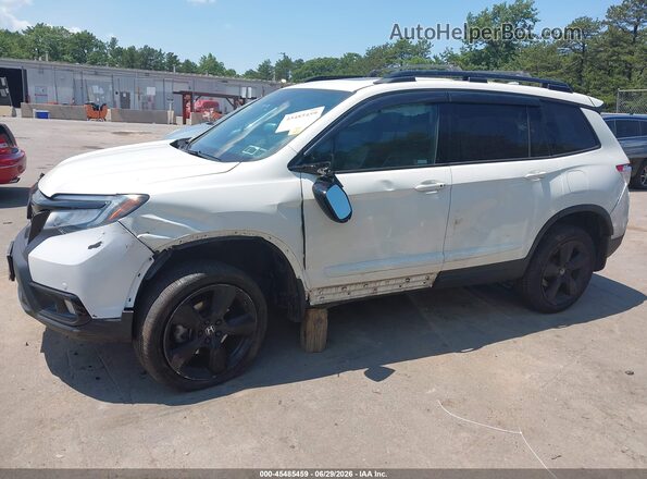 5FNYF8H04KB003511 2019 HONDA PASSPORT White Widok z przodu