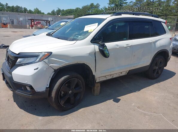 5FNYF8H04KB003511 2019 HONDA PASSPORT White Przód lewy