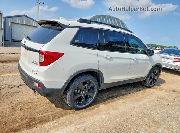 5FNYF8H04LB011190 2020 HONDA PASSPORT White Задня права чверть