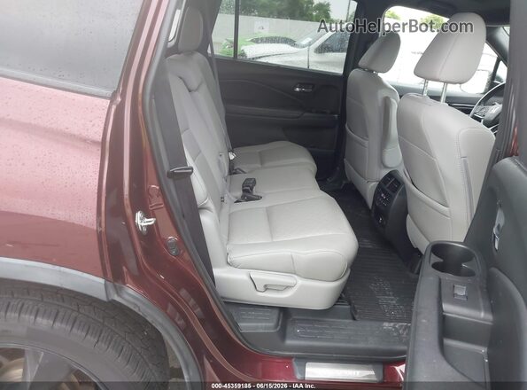 5FNYF8H06KB008077 2019 HONDA PASSPORT Бордовый Вид наклейки с VIN-кодом