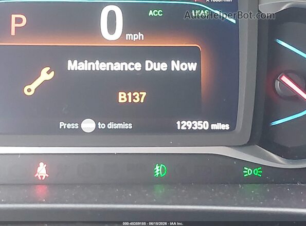 5FNYF8H06KB008077 2019 HONDA PASSPORT Бордовый Вид задних сидений