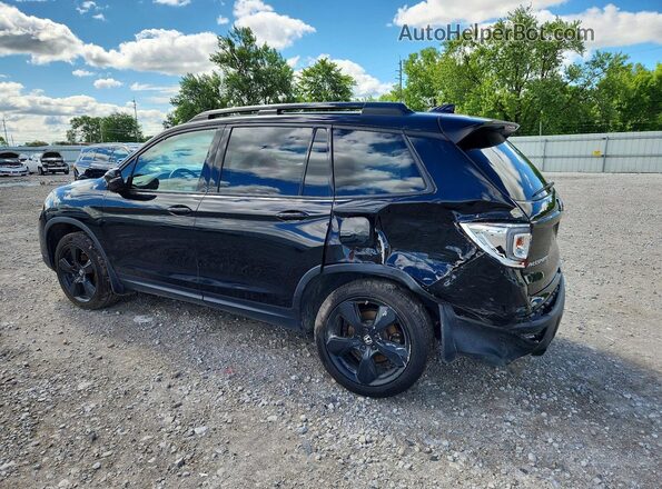 5FNYF8H06MB000564 2021 HONDA PASSPORT Black Tył lewy