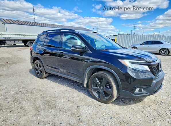 5FNYF8H06MB000564 2021 HONDA PASSPORT Black Przód prawy