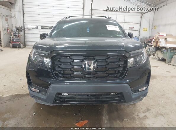 5FNYF8H07NB016967 2022 HONDA PASSPORT Black Widok zestawu wskaźników