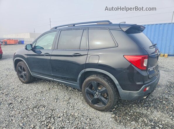 5FNYF8H09KB003133 2019 HONDA PASSPORT Black Հետևի ձախ